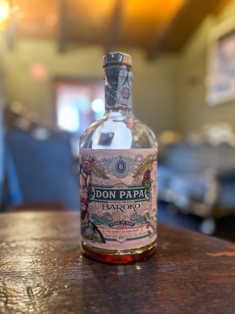 Rum Don Papa all'Osteria dei Vitelloni di Seregno